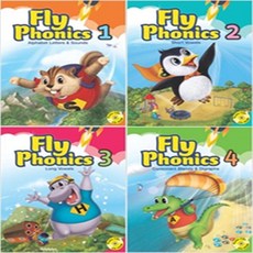 투판즈 Fly Phonics 1 2 3 4 SB + WB 플라이 파닉스 레벨 선택, Fly Phonics 1 SB + WB