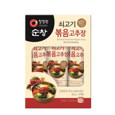 청정원 순창 쇠고기 볶음고추장, 60g, 18개