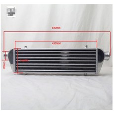 450x140x65mm 범용 터보 인터쿨러 바 및 플레이트 OD = 전면 장착, 01 CHINA, 1개