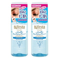맨담 비페스타 미셀라 립 앤 아이 리무버, 145ml, 2개