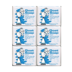 대용 순한 샤워 비누 Goat Soap 호주 산양 염소 순수 비누 1세트 (6개입_오리지널)