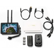 소형 HD FOCUS 5&amp;quot; IPS 720p 일광 뷰 가능 터치 스크린 카메라-Top LED 모니터 내장 테라덱 볼트 500LT HDMI 무선 송, 단일옵션