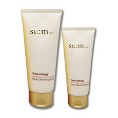 숨37도 타임 에너지 프레쉬 클렌징 폼 200ml+100ml