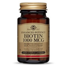 솔가 비오틴 1000mcg 베지터블 캡슐 글루텐 프리 비건, 50개입, 1개