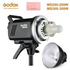 고독스 MS300 MS200 시리즈 스튜디오 플래시, 110V, GD-MS200-리플렉터 있음, 1개