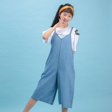 주니어청점프슈트