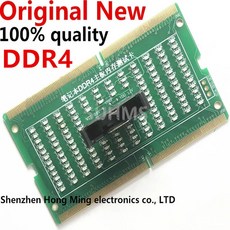 노트북 마더보드 메모리 슬롯 DDR2 DDR3 DDR4 DDR5 진단 분석기 테스트 카드 SDRAM SODIMM 핀 아웃 노트북, 1) DDR4, 1개