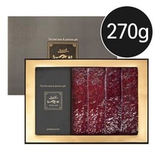 칸육포 수제 촉촉통통 육포 선물세트(호주산) 270g, 1개