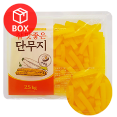 경양식단무지