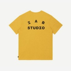 아이앱 스튜디오 x 카카오 프렌즈 티셔츠 라이언 옐로우 IAB Studio Kakao Friends T-Shirt Ryan Yellow -