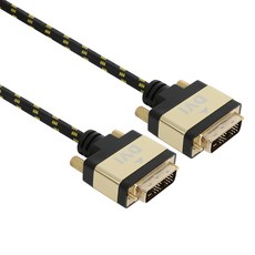 넥시 DVI-D 18+1 파인골드 케이블 3M NX992, 1개