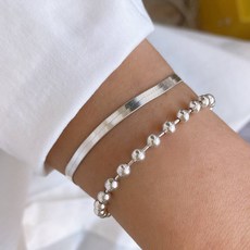 18k체인목걸이팔찌세트