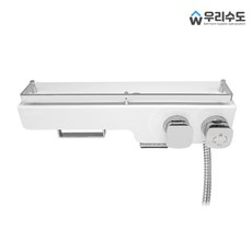 우리수도 보니스 833 선반형 샤워기 수도꼭지 수전, 1개