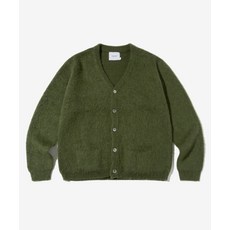 테온셀 OUTSTANDING MOHAIR CARDIGANBRICK