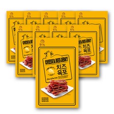 [홍대감] 치즈육포40g*10봉, 40g, 10봉