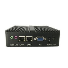 [해외] M32973656796U72 팬리스 Mini PC Intel, 8G RAM 120G SSD J1800-2LAN
