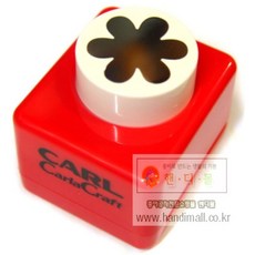 CARL 칼(CARL)모양펀치(CP-2) 95종모양(28mm) (1), 꽃잎(Petal-6)