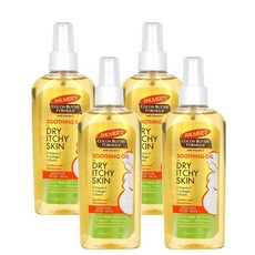 Palmers 코코아 버터 건조하고 가려운 피부용 임산부 오일 150ml x4병, 4개
