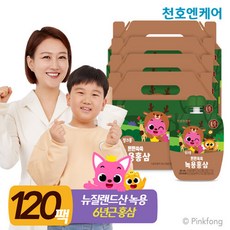 [천호엔케어] 핑크퐁 튼튼쑥쑥 녹용홍삼 30팩 4박스, 없음