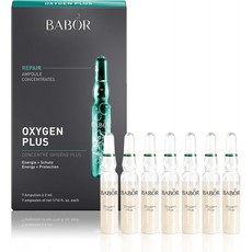 BABOR 산소 플러스 앰플 세럼 농축 안티에이징 페이스 트리트먼트로 캡슐화된 산소를 함유하여 미세라인, 1