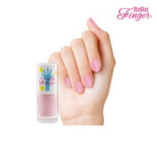 라라핑거 네일 핑크 6ml 유아동 사용가능 매니큐어, 단품, 단품