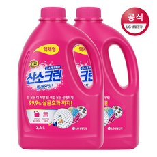 테크 산소크린 액체세제 2.4L x2개, 2개