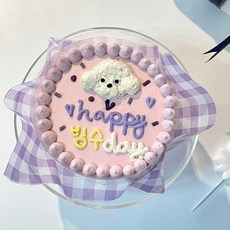 강아지도시락케이크