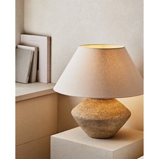 ZARA HOME LAMPE MIT KERAMIKFUS 케라믹 램프