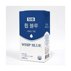 선인 휩블루(가당휘핑크림-)식물성생크림, 1개, 1L