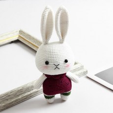 코바늘 애착 인형뜨기 19종 손 망뜨개 초보 도안 블랭킷 만들기 신발 덧신, Q