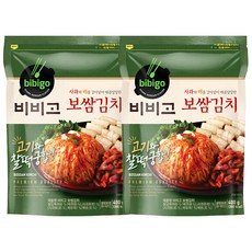 (냉장)비비고 보쌈김치400gx2개, 1세트, 400g