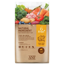  ANF 6free 어덜트 6kg 2kg 고양이 사료, 1개 