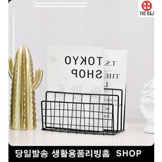 특이한소품 병원대기실 잡지 책꽂이 프레임 서재인테리어 책장정리 이쁜소품 리빙용품 잡지랙, 골드