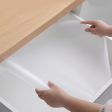 주방 서랍 키친 위생 방수 매트 EVA 반투명, 1개