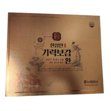 한삼인 기력보감환 25환 x 3.75g + 쇼핑백, 93.75g, 1박스