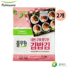 풀무원 김밥김 10p, 20g, 2개