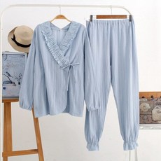 임산부 잠옷 임부잠옷 수유잠옷 임산부잠옷 수유복 홈웨어 fdfklak 면 2pcs 옷