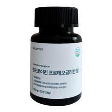 시크리터 콘드로이친 프로테오글리칸 소연골 60정 / win
