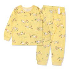 오가닉맘 뉴코아부천점 || 아리긴소아동내의 MGSP9K07 || 세련된 오리 일러스트 || 화학제품 FREE 오가닉면 MADE IN KOREA