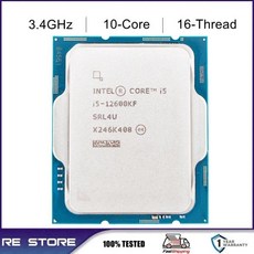 인텔 코어 i5 12600KF 34GHz 10 코어 16 스레드 LGA 1700 프로세서 - 12600kf