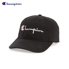 챔피온 리버스웨이브 모자 볼캡 DAD HAT 블랙