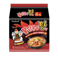 삼양 불닭볶음탕면 145g, 4개