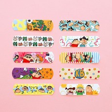 짱구는못말려 짱구는못말려 밴드 반창고 표준형 귀여운 짱구 캐릭터 유아 키즈, 장난감상자(15매), 1개