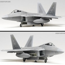 아카데미과학 1/72 F-22A 미공군 랩터 전투기 프라모델 정밀모형