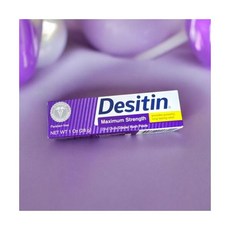 데시틴 Desitin 기저귀 발진 연고 최대 강도 원래 Dia용 페이스트 220517, 28g, 1개