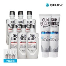 잇몸관리 검가드 오리지날 750mlx6개 + 치약 150gx2개 + 검가드 오리지날 100mlx3개, 6개, 100ml