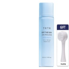 [TIRTIR] 티르티르 오프 더 선 에어 무스 대용량 100ml+클렌징브러쉬