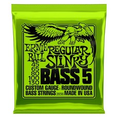 Ernie Ball - Nickel Wound Regular Slinky Bass 5st / 어니볼 베이스 스트링 5현 045-130 (P02836)