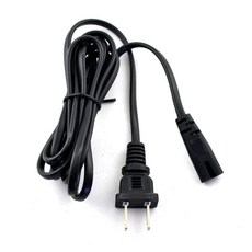 PS1/PS2/PS3/PS4/Xbox US 플러그 용 1.8M 전원 공급 장치 코드 SEGA DC AC 케이블, [01] Power cable