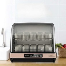 일본수입 미니 식기 건조기 살균기 컵 찻잔 사무실, 32L (고온 + UV 컵 캐비닛)